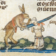 Image for article titled Bizarre and vulgar illustrations from illuminated medieval manuscripts